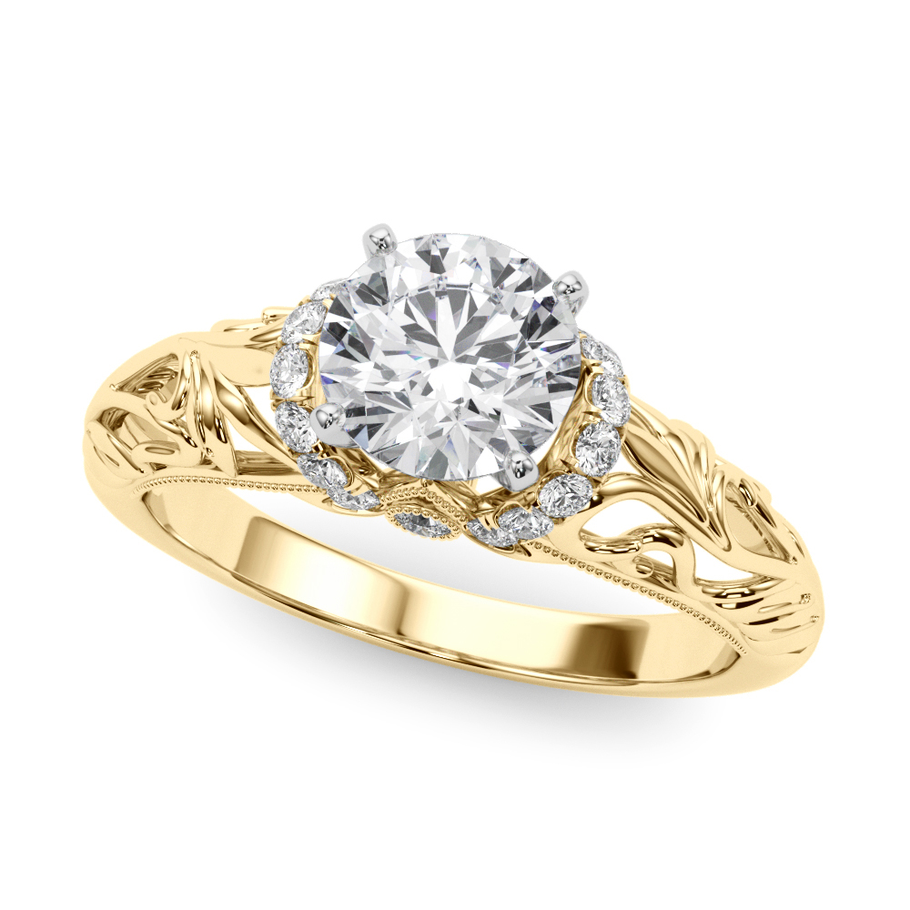 Vintage Inspired Engagement Ring