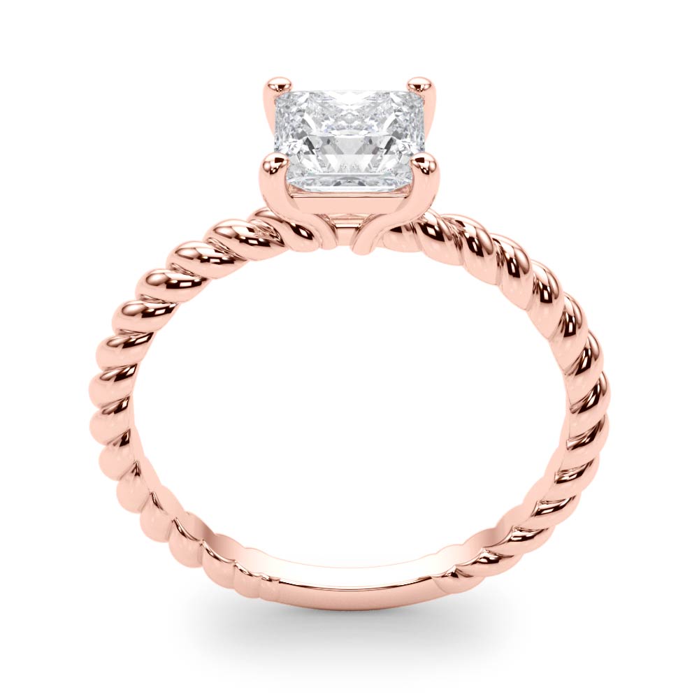 The Lydia Solitaire Engagement Ring, upright view