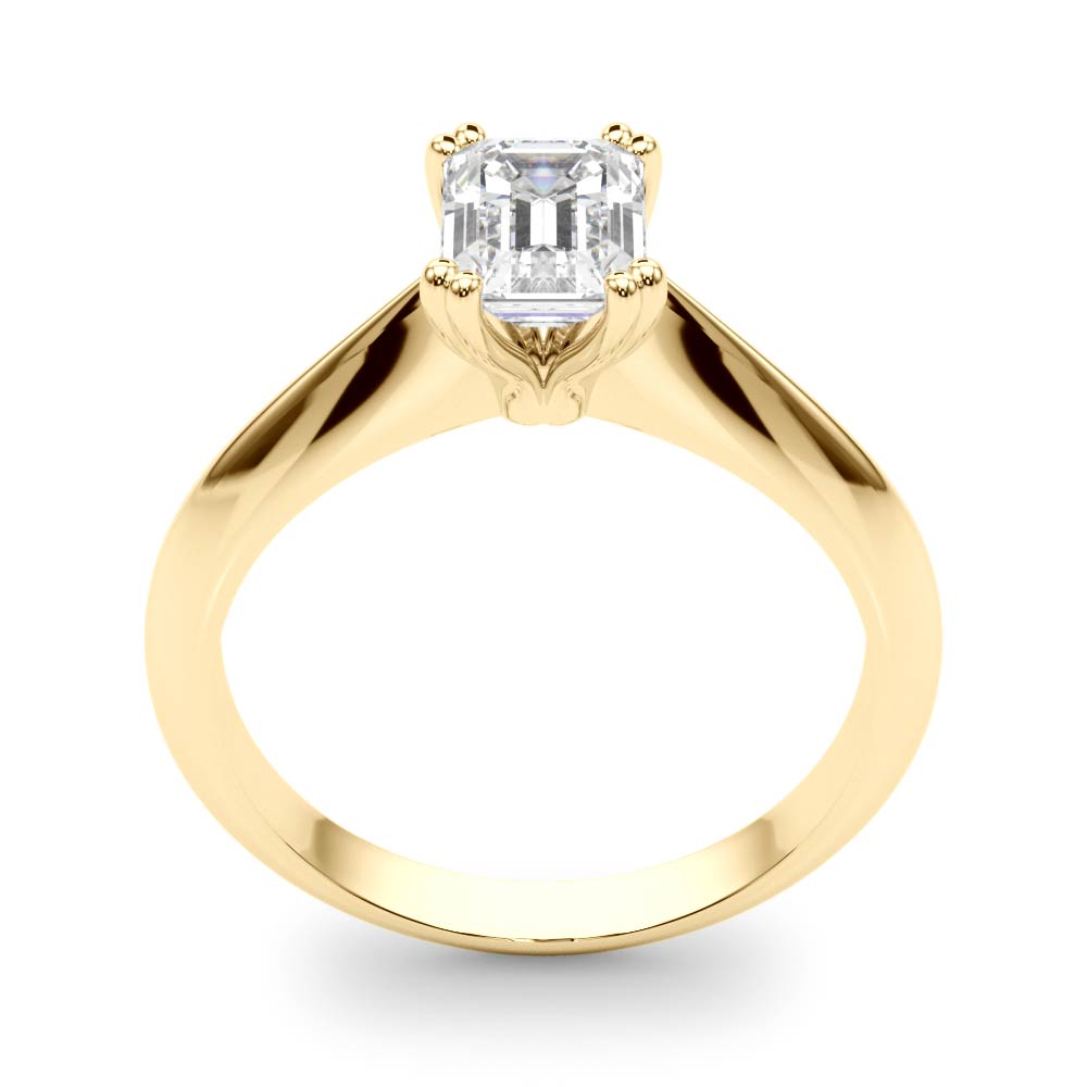The Isabella Solitaire Engagement Ring, upright view
