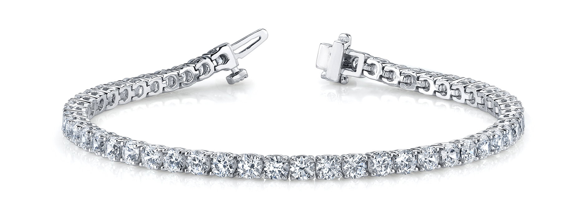 4-Prong Lab Grown Diamond Tennis Bracelet